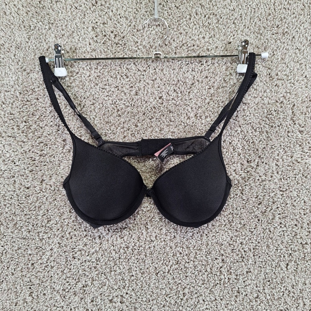Victoria's Secret Bra Womens 36C Black Sexy Little Things Lingerie Sexy